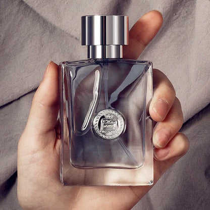 Low MOQ Men's Blue Cologne 50ml, Dubai Arabic Woody Fresh Scent, Wholesale Long Lasting Masculine Perfume