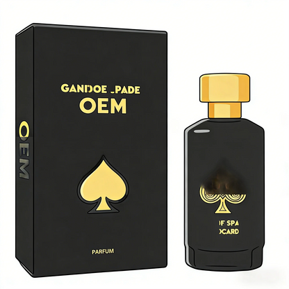 [Mysterious Spades] Jo  Unisex Perfume 3.4oz | Bitter Almond and Ambergris Wood Tone Durable Personality Fragrance Spray