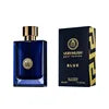 Low MOQ Men's Blue Cologne 50ml, Dubai Arabic Woody Fresh Scent, Wholesale Long Lasting Masculine Perfume
