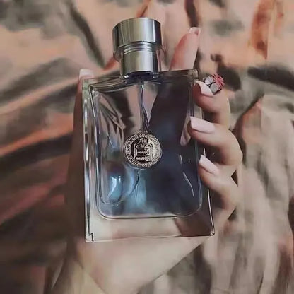 Low MOQ Men's Blue Cologne 50ml, Dubai Arabic Woody Fresh Scent, Wholesale Long Lasting Masculine Perfume