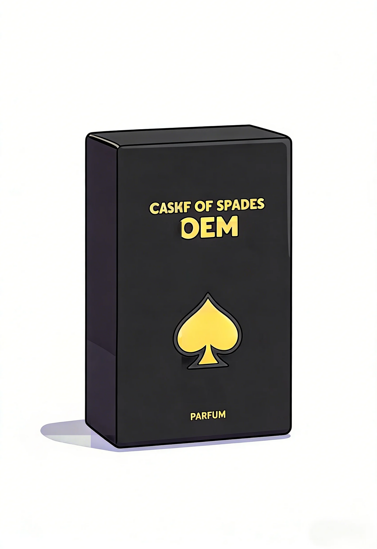 [Mysterious Spades] Jo  Unisex Perfume 3.4oz | Bitter Almond and Ambergris Wood Tone Durable Personality Fragrance Spray