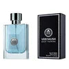 Low MOQ Men's Blue Cologne 50ml, Dubai Arabic Woody Fresh Scent, Wholesale Long Lasting Masculine Perfume